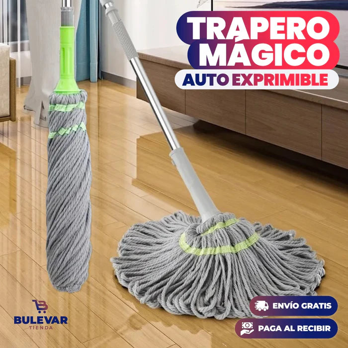 Trapero Giratorio de Microfibra