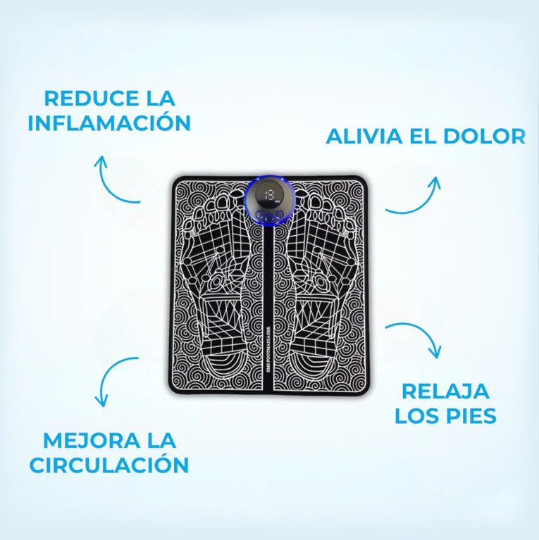 Estimulador y Masajeador Para Pies Eléctrico