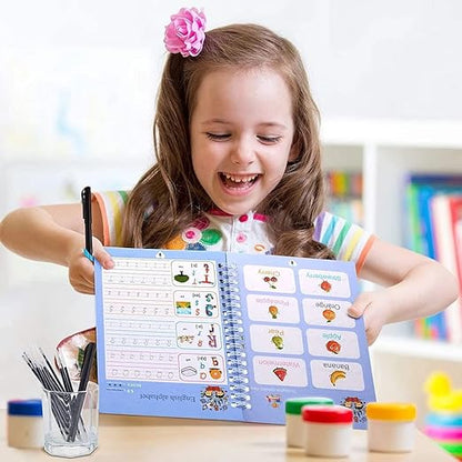 Set de 4 Cuadernos Magic Caligrafia Montessori