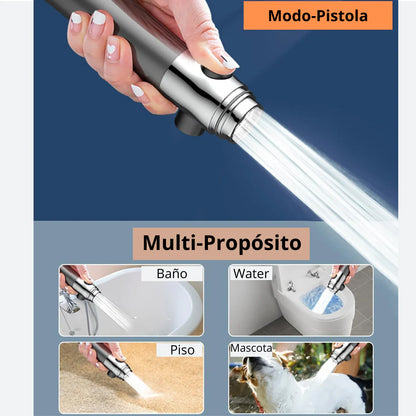 Cabezal De Ducha de Alta Presión con Masajeador | Oferta 2x1