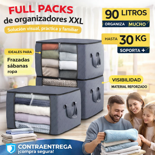 Organizador de Ropa Multiuso con Ventana