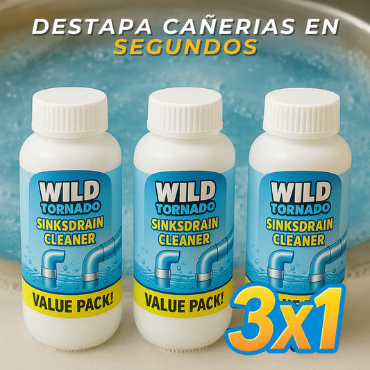 Destapador de Cañerías y Drenajes 3x1