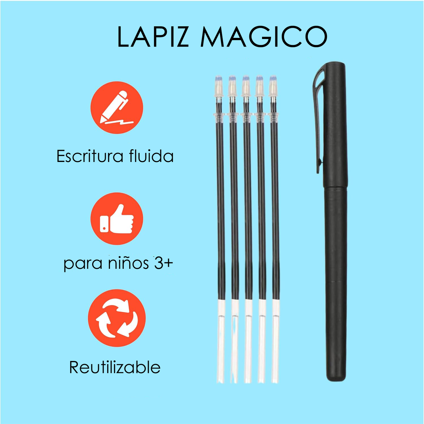 Set de 4 Cuadernos Magic Caligrafia Montessori