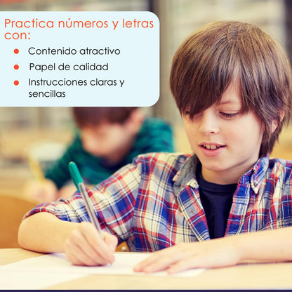 Set de 4 Cuadernos Magic Caligrafia Montessori