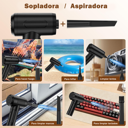 Aspiradora & Sopladora Portátil PRO 3 en 1